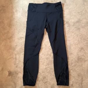 Lululemon lace mesh leggings